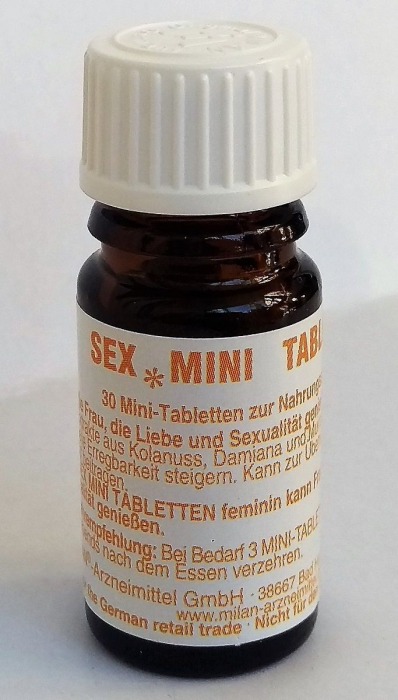 Возбуждающие таблетки для женщин Sex-Mini-Tabletten feminin - 30 таблеток (100 мг.) - Milan Arzneimittel GmbH - купить с доставкой в Санкт-Петербурге