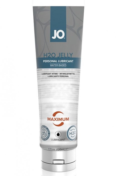 Лубрикант на водной основе JO H2O JELLY MAXIMUM - 120 мл. - System JO - купить с доставкой в Санкт-Петербурге