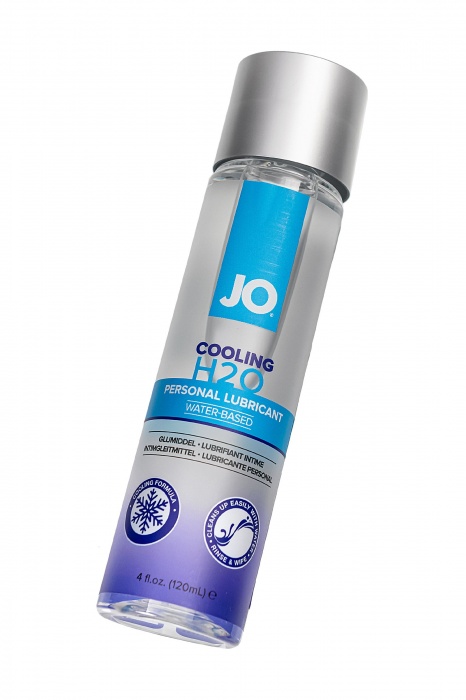 Охлаждающий лубрикант на водной основе JO Personal Lubricant H2O COOLING - 120 мл. - System JO - купить с доставкой в Санкт-Петербурге