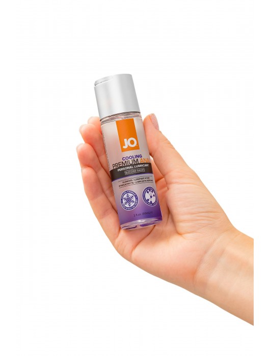 Анальный охлаждающий лубрикант на силиконовой основе JO PREMIUM ANAL COOLING - 60 мл. - System JO - купить с доставкой в Санкт-Петербурге
