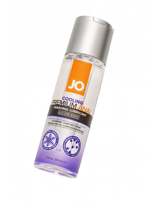 Анальный охлаждающий лубрикант на силиконовой основе JO PREMIUM ANAL COOLING - 60 мл. - System JO - купить с доставкой в Санкт-Петербурге
