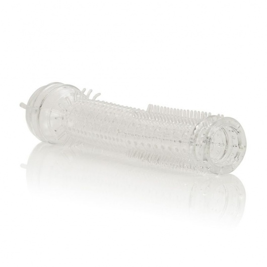 Набор из двух рельефных насадок Senso Sleeves - California Exotic Novelties - в Санкт-Петербурге купить с доставкой