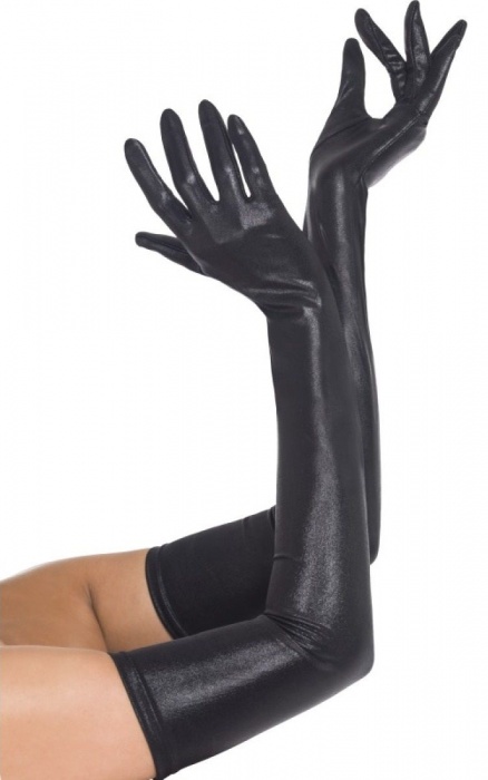 Перчатки с эффектом мокрой ткани - Fever купить с доставкой