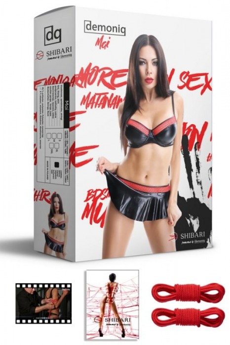 Комплект Mai в комплекте с веревками для связывания - Demoniq купить с доставкой