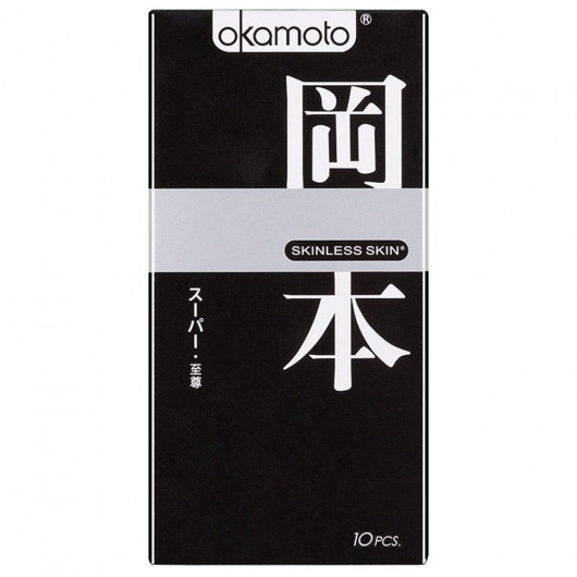 Презервативы OKAMOTO Skinless Skin Super ассорти - 10 шт. - Okamoto - купить с доставкой в Санкт-Петербурге