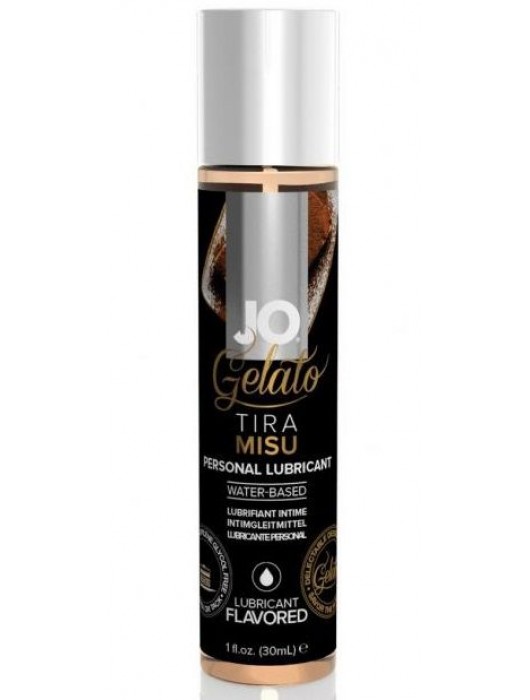 Лубрикант с ароматом тирамису JO GELATO TIRAMISU - 30 мл. - System JO - купить с доставкой в Санкт-Петербурге