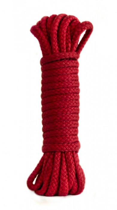 Красная веревка Bondage Collection Red - 3 м. - Lola Games - купить с доставкой в Санкт-Петербурге