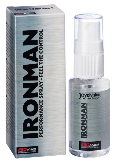 Пролонгатор-спрей для мужчин IRONMAN Spray - 30 мл. - Joy Division - купить с доставкой в Санкт-Петербурге