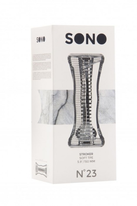 Прозрачный мастурбатор-труба Stroker No.23 - Shots Media BV - в Санкт-Петербурге купить с доставкой