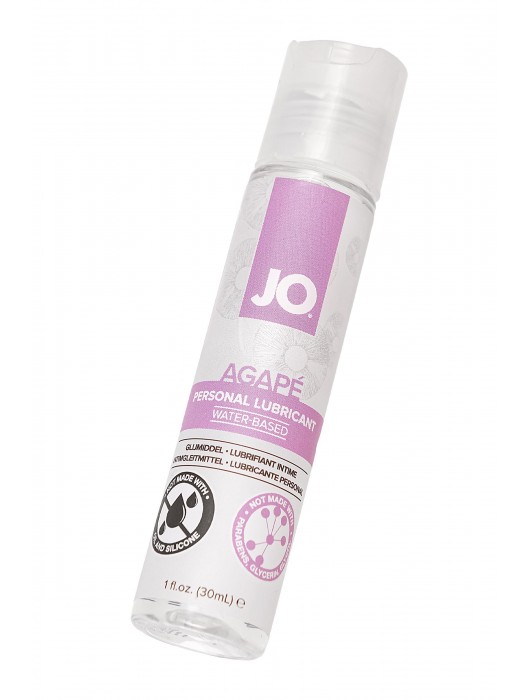 Лубрикант на водной основе для женщин JO AGAPE ORIGINAL - 30 мл. - System JO - купить с доставкой в Санкт-Петербурге