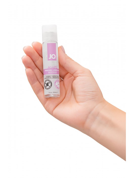 Лубрикант на водной основе для женщин JO AGAPE ORIGINAL - 30 мл. - System JO - купить с доставкой в Санкт-Петербурге
