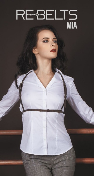 Изящная портупея Mia Brown - Rebelts - купить с доставкой в Санкт-Петербурге