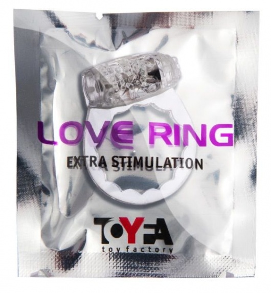 Прозрачное виброкольцо - Toyfa Basic - в Санкт-Петербурге купить с доставкой