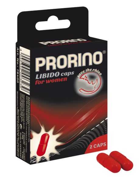 БАД для женщин ero black line PRORINO Libido Caps - 2 капсулы - Ero - купить с доставкой в Санкт-Петербурге