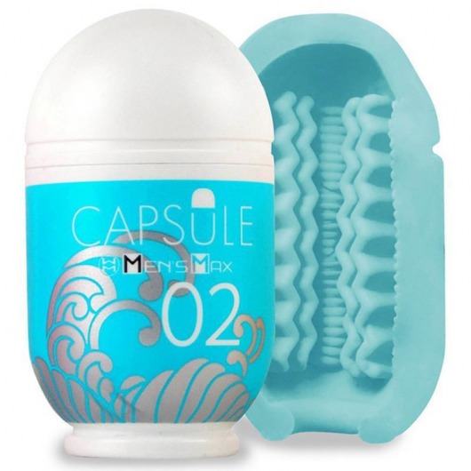 Мастурбатор Men sMax Capsule 02 - SAZANAMI - Men sMax - в Санкт-Петербурге купить с доставкой