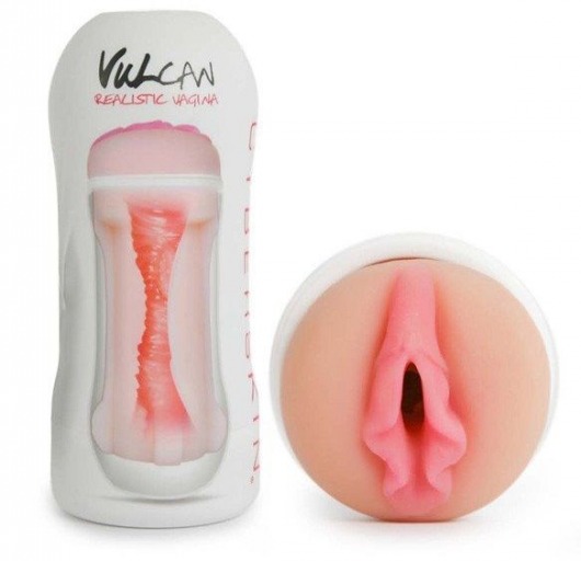 Мастурбатор-вагина в тубе Vulcan Realistic Vagina - Topco Sales - в Санкт-Петербурге купить с доставкой