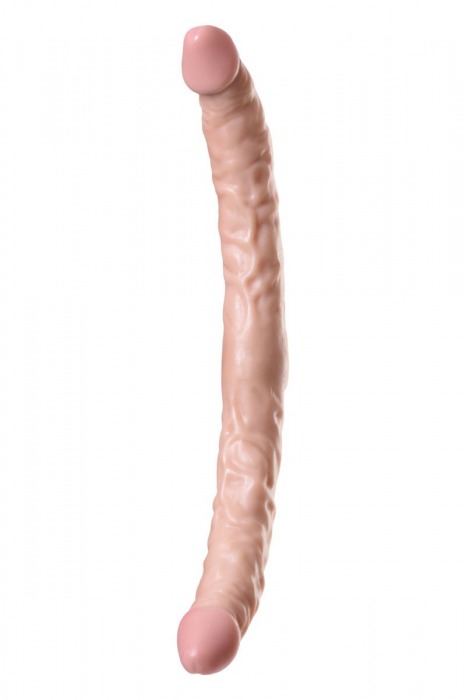 Двусторонний фаллоимитатор Realstick Nude - 34 см. - ToyFa