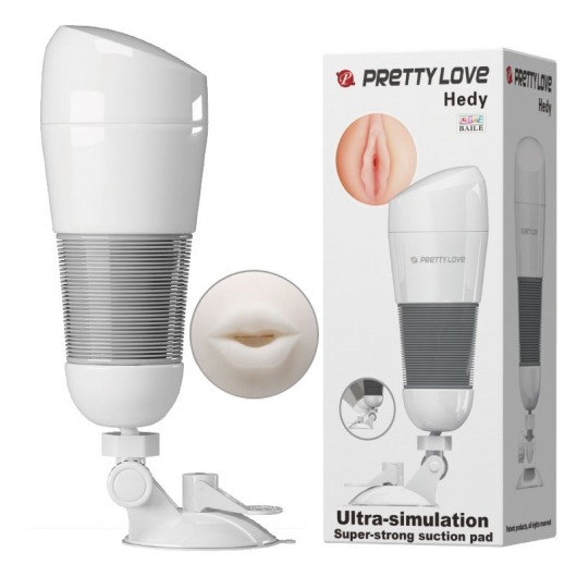 Мега-мастурбатор ротик Hedy без вибрации - Baile - в Санкт-Петербурге купить с доставкой