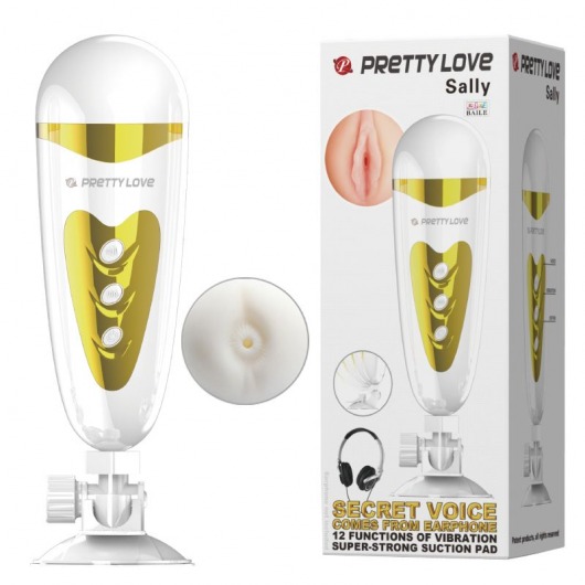 Мега-мастурбатор анус Sally с вибрацией и голосом - Baile - в Санкт-Петербурге купить с доставкой