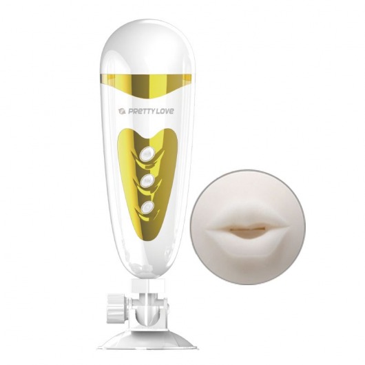 Мега-мастурбатор ротик Sally с вибрацией и голосом - Baile - в Санкт-Петербурге купить с доставкой