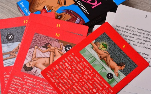 Эротическая игра  Фанты - Масло в огонь  (серия  Рецепты страсти ) - Фанты - купить с доставкой в Санкт-Петербурге