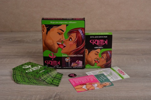 Эротическая игра  Фанты - Абсент  (серия  Рецепты страсти ) - Фанты - купить с доставкой в Санкт-Петербурге