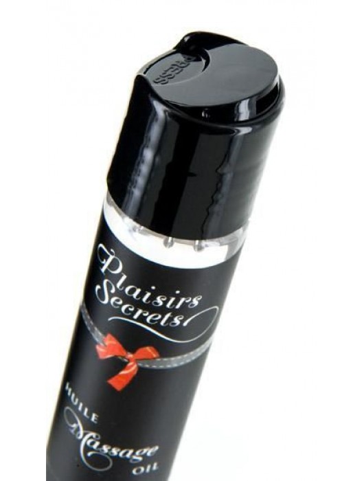 Массажное масло с ароматом кокоса Huile de Massage Gourmande Coco - 59 мл. - Plaisir Secret - купить с доставкой в Санкт-Петербурге