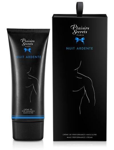 Возбуждающий крем для мужчин Nuit Ardente Creme Performante Plaisirs Secrets - 60 мл. - Plaisir Secret - купить с доставкой в Санкт-Петербурге