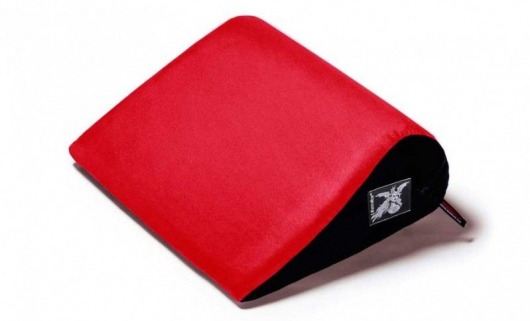 Красная малая замшевая подушка для любви Liberator Retail Jaz - Liberator - купить с доставкой в Санкт-Петербурге