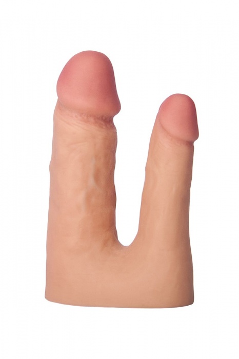 Полая насадка для двойного проникновения с фиксирующим ремешком - ToyFa - купить с доставкой в Санкт-Петербурге