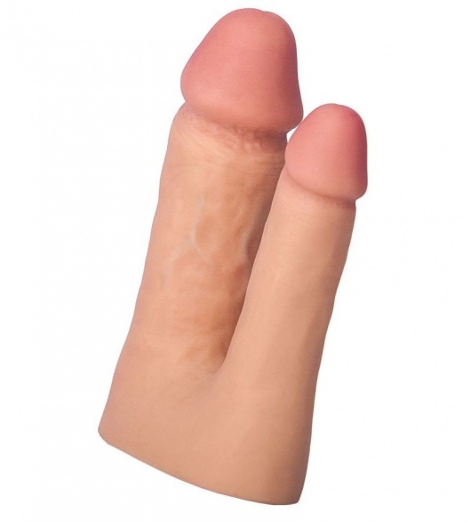 Полая насадка для двойного проникновения с фиксирующим ремешком - ToyFa - купить с доставкой в Санкт-Петербурге