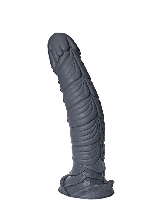 Серый фаллоимитатор  Рыцарь  - 35 см. - Erasexa