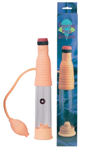 Вакуумный массажер-помпа со встроенным вибратором - Seven Creations - в Санкт-Петербурге купить с доставкой