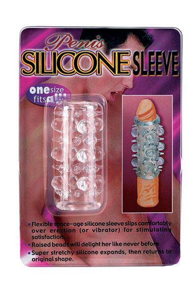 Насадка силиконовая с пупырышками и открытой головкой - Seven Creations - в Санкт-Петербурге купить с доставкой