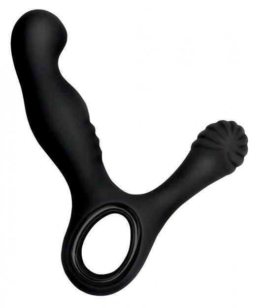 Чёрный стимулятор простаты с вибрацией Revive Prostate Massager - NS Novelties - в Санкт-Петербурге купить с доставкой