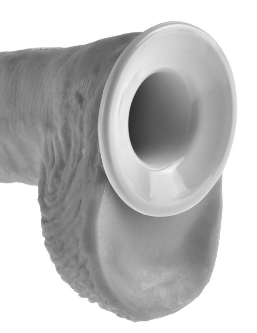 Страпон-система с телесной насадкой 12  Hollow Strap-On Suspender System - 30 см. - Pipedream - купить с доставкой в Санкт-Петербурге