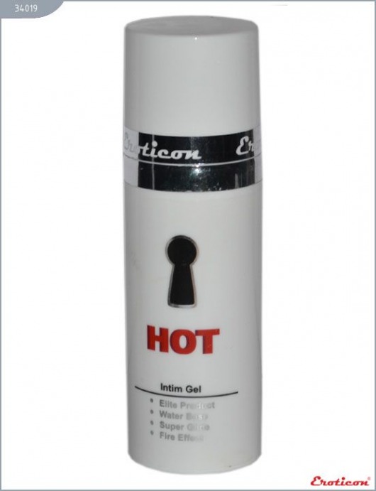 Возбуждающая гель-смазка Hot с женьшенем во флаконе с диспенсером - 50 мл. - Eroticon - купить с доставкой в Санкт-Петербурге