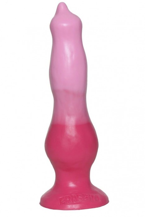 Розовый фаллос собаки  Чарли  - 18,5 см. - Erasexa - купить с доставкой в Санкт-Петербурге