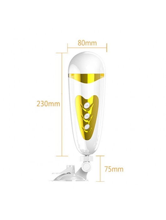 Мега-мастурбатор вагина Sally с вибрацией и голосом - Baile - в Санкт-Петербурге купить с доставкой