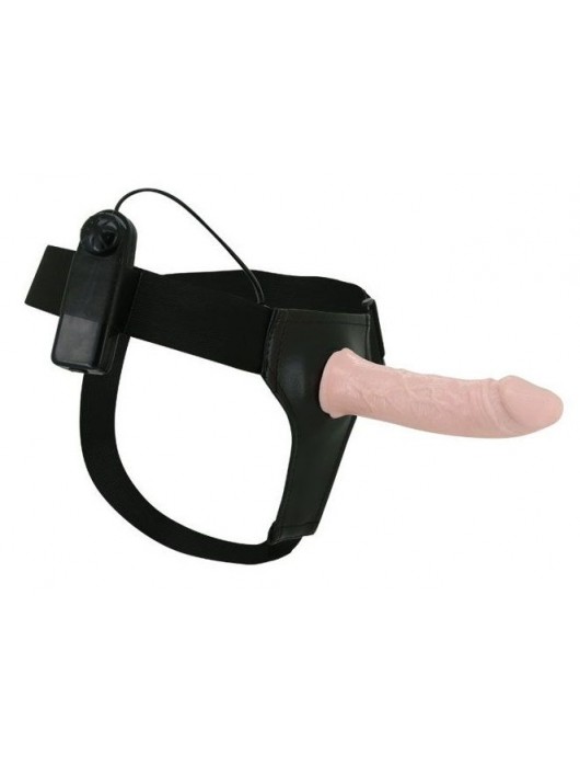 Женский страпон с вибрацией Ultra - 15,5 см. - Baile - купить с доставкой в Санкт-Петербурге