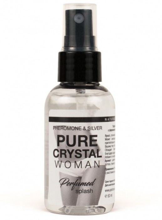 Женский парфюмированный спрей для нижнего белья Pure Cristal - 50 мл. -  - Магазин феромонов в Санкт-Петербурге