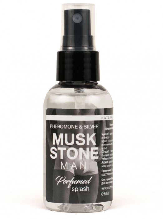 Мужской парфюмированный спрей для нижнего белья Musk Stone - 50 мл. -  - Магазин феромонов в Санкт-Петербурге