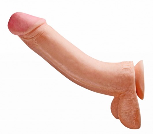 Изогнутый фаллоимитатор-гигант Toms Cock 12 Inch Suction Cup Dildo - 33 см. - XR Brands