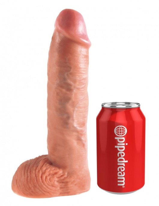 Страпон-система с телесной насадкой 10  Hollow Strap-On Suspender System - 25 см. - Pipedream - купить с доставкой в Санкт-Петербурге