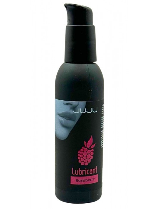 Съедобный лубрикант JUJU с ароматом малины - 150 мл. - JuJu - купить с доставкой в Санкт-Петербурге