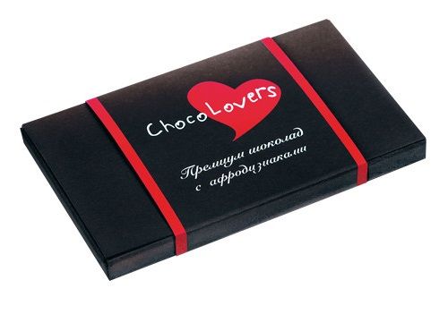 Шоколад с афродизиаками ChocoLovers - 20 гр. - АйМикс - купить с доставкой в Санкт-Петербурге
