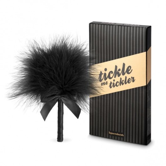 Пуховка для эротических игр Tickle Me Tickler - Bijoux Indiscrets - купить с доставкой в Санкт-Петербурге