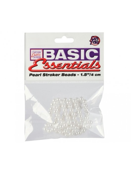 Кольцо BASIC PEARL STROKER 1,5in - California Exotic Novelties - в Санкт-Петербурге купить с доставкой