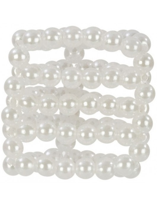 Кольцо BASIC PEARL STROKER 1,5in - California Exotic Novelties - в Санкт-Петербурге купить с доставкой