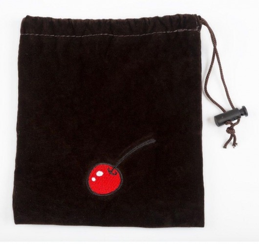 Маленькая серебристая пробка с пушистым фиолетовым хвостиком - Пикантные штучки